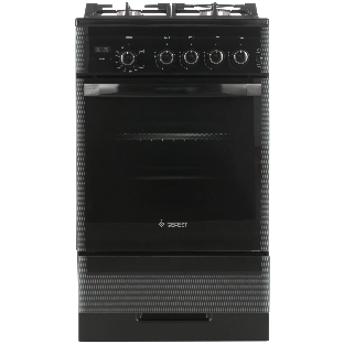 Плита газовая Gefest ПГ 5500-03 0044 черный, конфорок 4 шт, духовка 52 л, 50 см x 85 см x 58.5 см