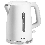 Электрочайник Candy CK-100 белый, 1.7 л, 2200 Вт, скрытый нагревательный элемент, фото 1