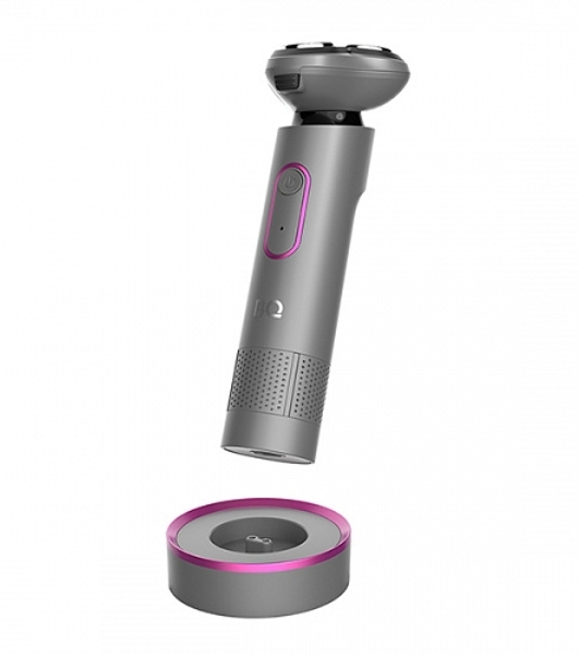Электробритва BQ SV1008 Gray-Pink. Мощность 5 Вт/Время зарядки 90 минут/Время беспроводной работы 90 минут/Влагозащита IPX6/Электропитание 110-240 В, 50-60 Гц/Ротационная головка бритвы/Мощный мотор/Индикатор заряда батареи/Портативная база для подзарядки/3 насадки в комплекте'