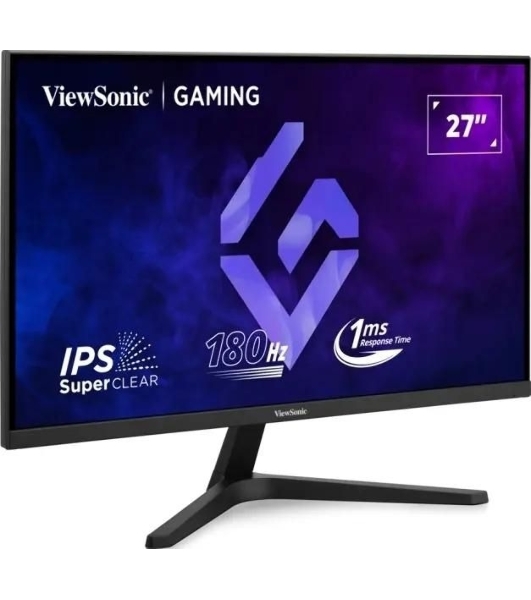 Монитор ViewSonic 27' VX27G1-HD черный IPS LED 16:9 HDMI матовая 300cd 178гр/178гр 1920x1080 180Hz DP FHD 3.5кг
