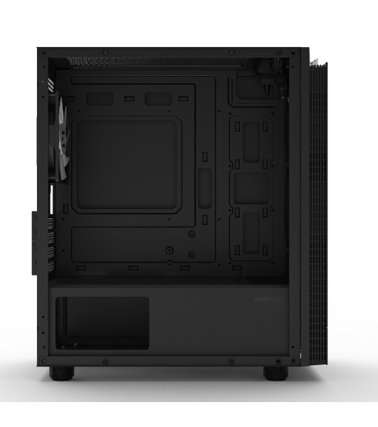 Компьютерный корпус ZALMAN T4 PLUS, MATX, черный, WINDOW, 1 x Combo (3.5'' or 2.5''), 1x3.5'', 2x2.5', 1xUSB 2.0, 2xUSB 3.0, REAR 1x120мм ARGb