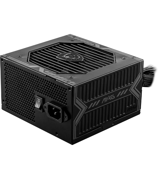 Блок питания MSI MAG A550BN, 550Вт, 80 PLUS Bronze, 120мм, черный