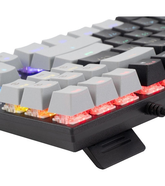 Клавиатура Oklick K600X проводная, USB Type-A, серый