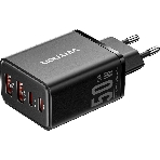 Сетевое зарядное устройство Vention на 4 порта GaN 50W USB (C+C+A+A) Черный, фото 1
