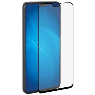 Защитное стекло для экрана DF vColor-22 черный для Vivo V23 2.5D 1шт. (DF VCOLOR-22 (BLACK))
