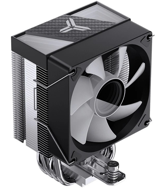 Кулер для процессора JONSBO CR-1400 V2 ARGb (180W, 4-pin PWM, 133мм, Al/Cu, 4x6мм, ARGb, 1x92мм, 38.2CFM, 33.8dBA, 2200RPM, S: 1700/1200/115X, AM4/AM5 черный)