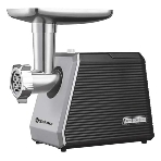 Мясорубка электрическая Sakura SA-6424BK черный, 2000 Вт, 3.5 кг/мин, реверс, защита от перегрузки, насадки - 4, фото 1