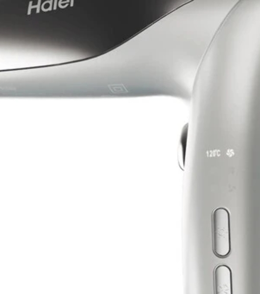 Фен Haier HHD-602 белый, 1600 Вт, ионизация