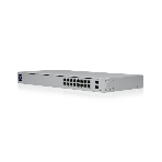 Коммутатор Ubiquiti UniFi USW-16-POE 2SFP 8PoE+ 42W управляемый, фото 1