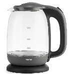 Чайник Centek CT-0034 (серый) Vancouver стекло, 1.8л, 2200 Вт, внутренняя LED подсветка, кнопка, фото2