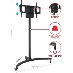 Подставка для телевизора Arm Media PT-STAND-10 черный, 32'-65' макс. 45 кг, напольный, фиксированный, фото14