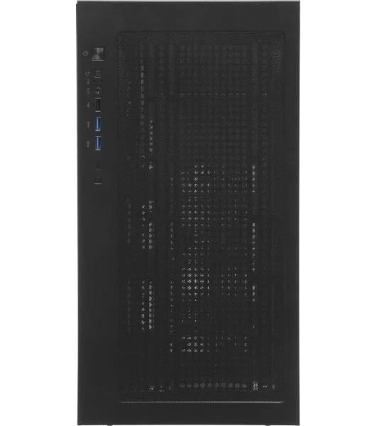 Корпус ACCORD ACC-ZA11B AR Black, Midi-Tower, чёрный, 4 x 120 мм