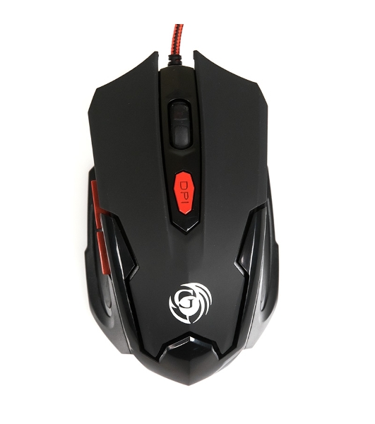 Мышь проводная Dialog Gan-Kata MGK-10U черный, 2400 dpi, USB, кнопки - 6