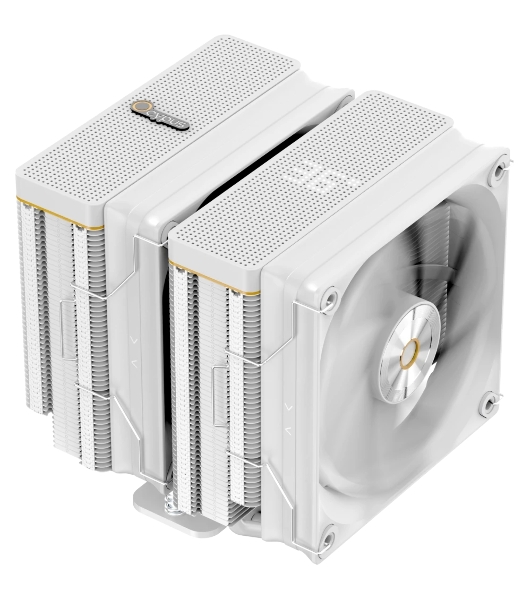Кулер Ocypus Iota A62 WH Iota-A62-WH белый 120мм алюминий+медь 2000rpm 29db 4-pin 260W 158мм