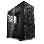 Компьютерный корпус без блока питания PCCooler C3D510 BK, Mesh Mid Tower, черный, TG, 0.7 SPCC, no fans E-ATX, ATX, mATX, mITX 170/390/205mm 2x2.5', 2x3.5', 7xPCI 2xUSB-A 3.0 455x220x491mm, фото 1
