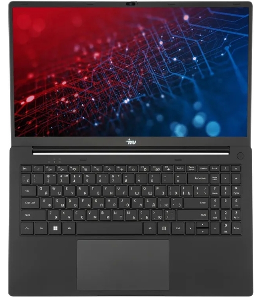 Ноутбук IRU Strato/15ALID4/15.6'/IPS/Intel Core i3 1315U/16Gb/512Gb SSD/Intel UHD Graphics/Windows 11 Pro/черный/2.2kg
