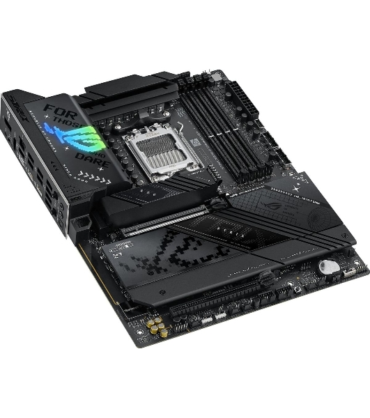 Материнская плата ASUS ROG STRIX X870-F GAMING WIFI, AM5, AMD X870, 4xDDR5, 2xSATA, 4xM.2, 1xPCI-E 5.0 x16, 1xPCI-E 4.0 x4, 1xHDMI, 1xDP, 2xUSB-C USB4, 1xUSB-C 10Gbps, 5xUSB-A 10Gbps, 4xUSB-A 5Gbps, 1x 2.5Gb LAN, 2x3.5 мм, 7.1, ATX