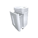 Шредер Office Kit S210N 3,9x38 белый (секр.P-4) фрагменты 16лист. 35лтр. скрепки скобы пл.карты CD, фото8