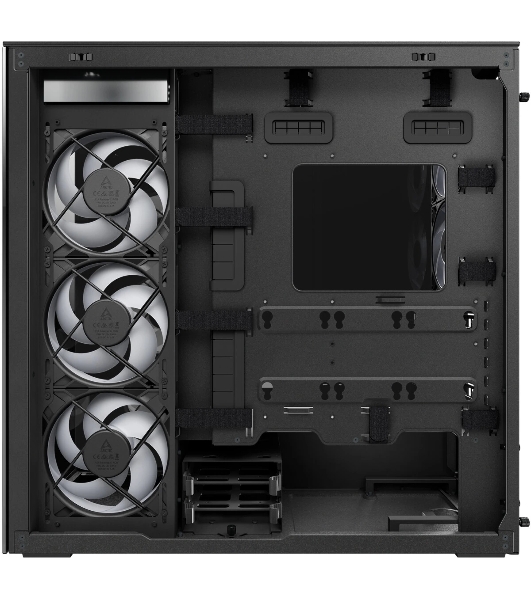 Компьютерный корпус Arctic Cooling ARCTIC Xtender (Mirror Black) арт. ACPCC00018A