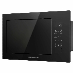 Микроволновая печь встраиваемая Kuppersberg HMF 627 B, High-Tech, 25 л, мощность 900 Вт (мощность гриля 1200 Вт), кварцевый гриль, 5 уровней мощности, 8 автоматических программ, размораживание, сенсорное управление, дисплей, черный, фото3