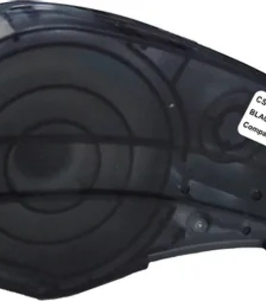 Картридж ленточный Cactus CS-M210-750-488 черный шрифт, белый фон, 19.1мм, 6.4м для Brady M210/M211/M210-LAB