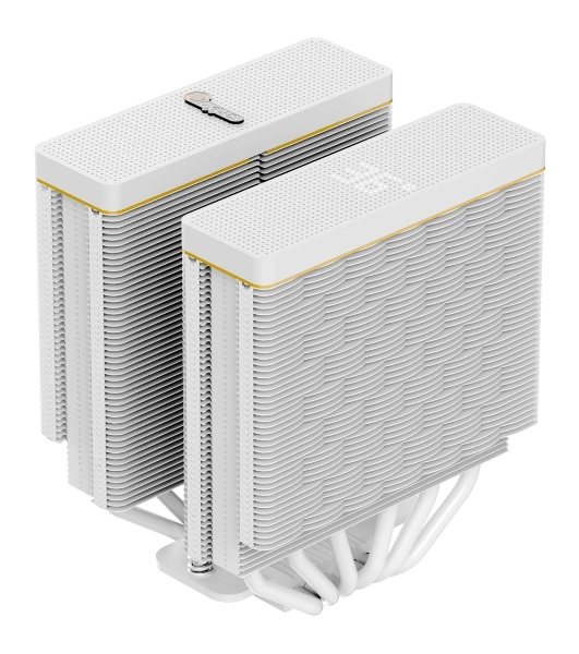 Кулер Ocypus Iota A62 WH Iota-A62-WH белый 120мм алюминий+медь 2000rpm 29db 4-pin 260W 158мм