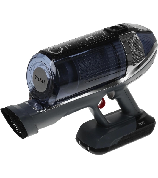 Пылесос вертикальный Tefal X-Force Flex 11.60 Aqua TY9890WO, синий/серый