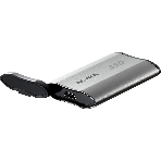 Внешний SSD ADATA SD810, 4Tb, USB 3.2 Gen 2x2 Type-C, R/W 2000/2000, серебристый, фото4