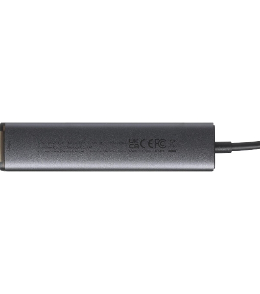 USB-концентратор CUDY UH605, USB Type-C, USB + RJ-45, USB Type-C