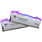 Оперативная память Patriot Viper Xtreme 5, DDR5, 32Gb (2x16Gb), 8000MHz, CL38, DIMM, с радиаторами, RGB, серебристый, фото4