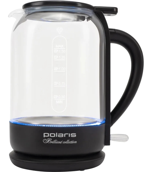 Чайник электрический Polaris PWK1753CGL черный Чайник стекло