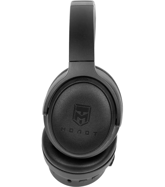 Беспроводные/проводные наушники Ural Молот Н130 черный, полноразмерные, Bluetooth + проводной, активное шумоподавление