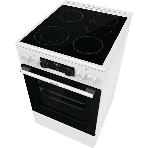 Плита электрическая Gorenje GECS5C70WA белый, конфорок 4 электрических, духовка 70 л, 50 см x 85 см x 59.4 см, фото25