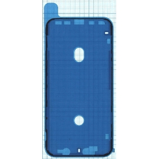 Водозащитная прокладка (проклейка) для iPhone XS MAX, черная