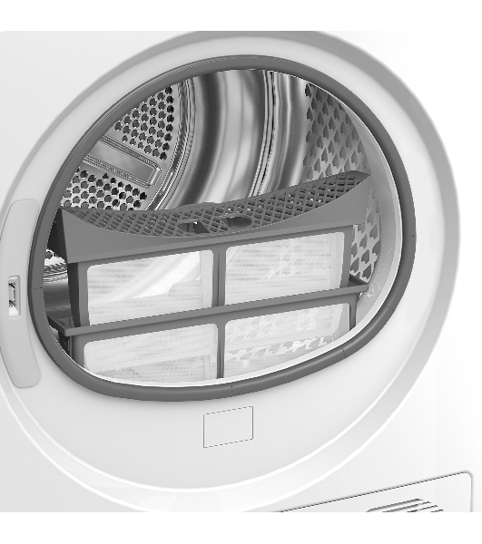 Сушильная машина Beko B3T47238 белый, 7 кг, сушка - тепловой насос, программ - 15, 59.7 x 84.6 x 54.3 см