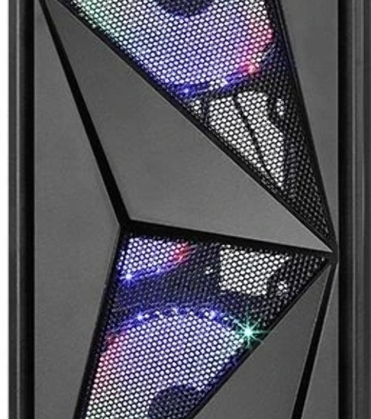 Компьютерный корпус Aerocool/Formula Glider Cosmo V1 без БП, ATX, боковое окно (закаленное стекло), черный