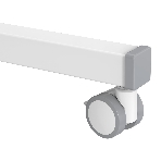 Стол для ноутбука Cactus VM-FDS102 столешница МДФ белый 80x60x122см (CS-FDS102WWT), фото6