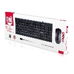 Комплект клавиатура+мышь Smartbuy ONE SBC-114282-K проводной, USB, 2400 DPI, чёрный, фото2