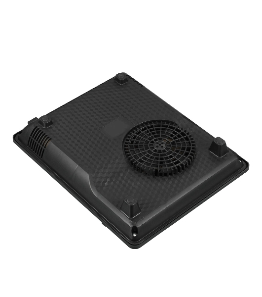 Плита настольная электрическая Blackton Bt IC132C Black, индукционная, 2000 Вт, тип управления: электронное, количество автоматических программ: 5, размер варочной поверхности: 190 мм, материал корпуса: пластик, керамика, автоотключение при снятии посуды, максимальный вес: 15 кг, нескользящие ножки, длина шнура: 1.2 м'