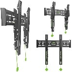 Кронштейн для телевизора ONKRON SN14 32'-65' наклонный, черный, фото2