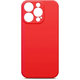 Чехол (клип-кейс) BoraSCO для Apple iPhone 14 Pro Microfiber Case красный (70808)