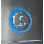 Холодильник LEX LCD505BmID синий/металл трехкамерный 321/144л морозилка снизу, No Frost, Side by Side, фото4