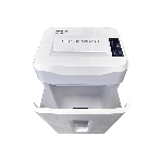 Шредер Office Kit S210N 3,9x38 белый (секр.P-4) фрагменты 16лист. 35лтр. скрепки скобы пл.карты CD, фото11