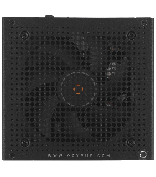 Блок питания 850W Ocypus Iota P850 (ATX, 80 PLUS Gold, APFC, 20+4 pin, 120мм fan, PCI-E 6+2Px3, 8xSATA) (Iota-P850-G1FFBK024X-EU)