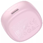 Наушники TWS Hoco EW111 Friendly розовый, внутриканальные, Bluetooth, до 4 ч, фото4