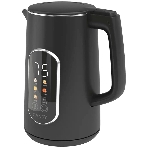 Электрочайник Candy CK-400 черный, 1.7 л, 2200 Вт, скрытый нагревательный элемент, фото 1