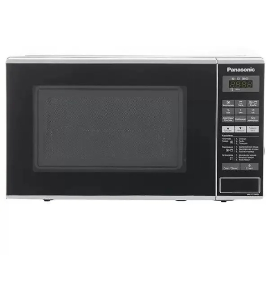 Микроволновая печь Panasonic NN-GT264MZPE серебристый/черный, 20 л, 800 Вт, переключатели - сенсор
