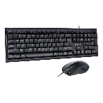 Комплект клавиатура+мышь Smartbuy ONE SBC-114282-K проводной, USB, 2400 DPI, чёрный, фото3