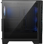 Компьютерный корпус без блока питания Case MSI MAG FORGE 321R AIRFLOW, Midi-Tower, TG, 4x120мм ARGB, 2xUSB 3.2, 1xUSB 3.2 Type-C, ATX, mATX, mITX черный, фото4