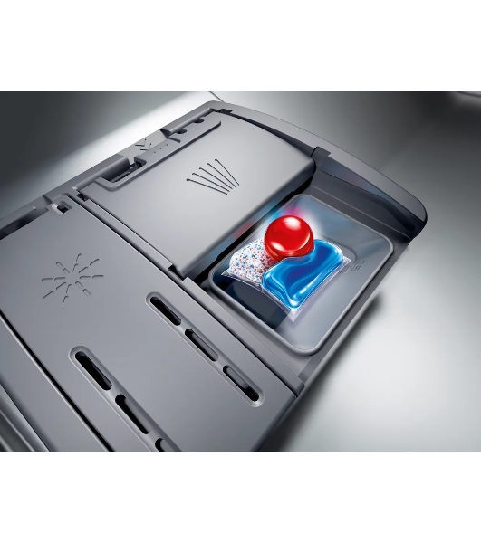 Встраиваемая посудомоечная машина Bosch SPV4HMX65Q, серебристый, 45 см, 10 компл., 45 дБ, класс A+